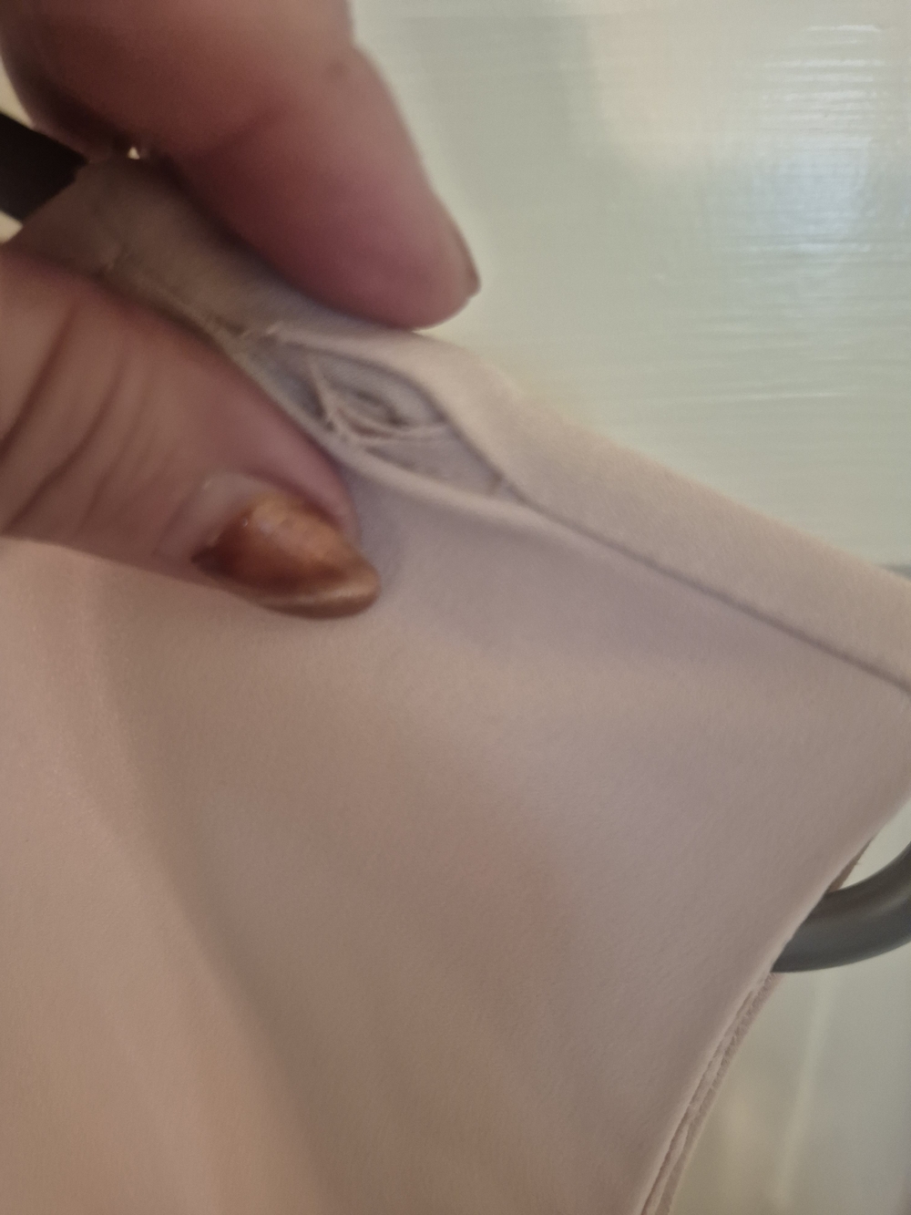 bebe Blush Pink Wide Leg Belted Jumpsuit Open Back Size 10 - Picture 13 of 13